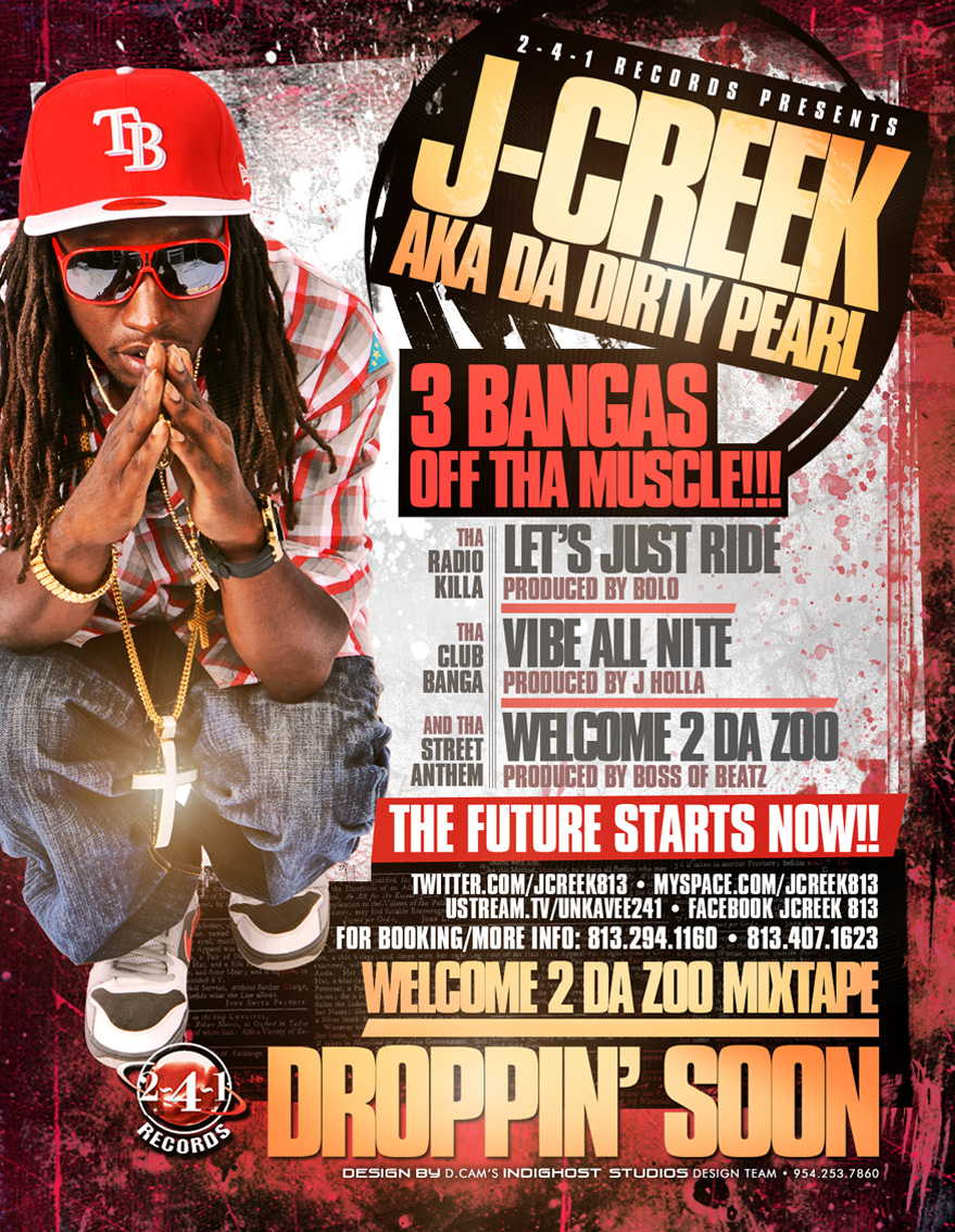 J-Creek_Welcome-2-Da-Zoo_Mixtape-Poster_TOM.G_Urban-South-Florida-Gfx-Rap_Flyer_indighost-studios_graphics.jpg